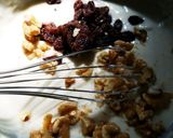 簡単！クルミとレーズンの蒸しケーキ作り方2写真
