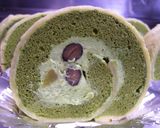 私のお気に入り♪抹茶シューロール作り方14写真