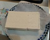 ヘルシー☆豚肉の豆腐巻き蒸し焼き作り方1写真