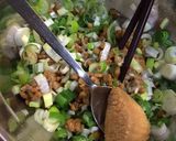 カリとろ☆納豆ネギ味噌チーズの油揚げ巾着作り方2写真