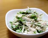 水菜と豆腐とツナのサラダ作り方4写真