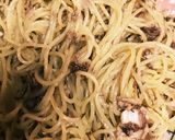 鯖缶ぺぺロンチーノ作り方3写真