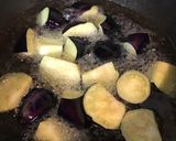 肉団子と茄子の甘酢だれ作り方3写真