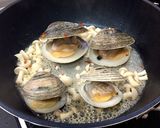 ボンビノス貝とブナピーのバター焼き作り方4写真