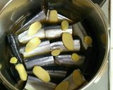 簡単☆圧力鍋でサンマの煮付け作り方5写真