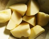 鮭とポテトの粒マスタードチーズ焼き♪作り方1写真