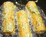 《一分レシピ》チーズちくわの磯部揚げ。作り方3写真