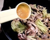 イイダコと根菜の塩レモン炒め作り方6写真