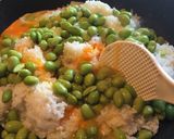 リメイク☆中華の素で枝豆炒飯♡作り方2写真