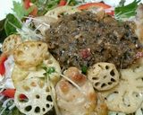 黒酢と玉ねぎの食べるドレッシング作り方5写真