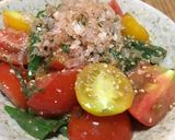 オクラとトマトの梅肉サラダ作り方4写真