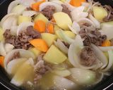 玉ねぎたっぷり肉じゃが作り方16写真