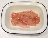 糖質オフ＊簡単！ささみのバジルチキン作り方1写真