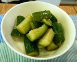 セロリやきゅうりのライムジュース漬け作り方3写真