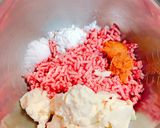 お弁当に＊ふんわり＊簡単＊豆腐ハンバーグ作り方2写真