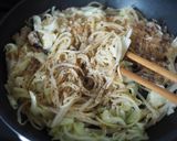 がっつり飯！唐揚げ焼きスパ作り方2写真