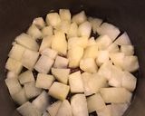 りんごコンポートからの～りんごジェラート作り方6写真