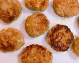 お弁当に＊ふんわり＊簡単＊豆腐ハンバーグ作り方6写真