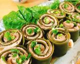 昆布ザクザク。昆布巻きとんかつ作り方10写真