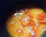 簡単ヘルシートマトとねぎのご飯作り方3写真