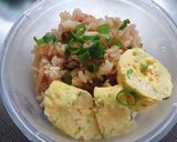 簡単ヘルシートマトとねぎのご飯作り方5写真