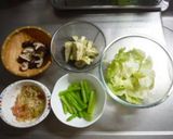 茹で野菜のネギミソ和え作り方1写真