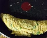 苦手克服！ねぎ入りオムレツ作り方6写真