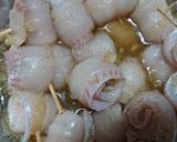 太刀魚のロール唐揚げ作り方3写真
