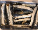 鰯の大葉巻き天ぷら 梅肉おろし添え作り方2写真