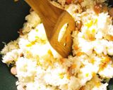 イカの塩辛入り♪洋風焼きピラフ♥作り方4写真