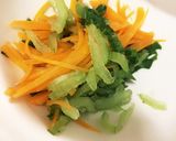 青梗菜とキノコの白和え➕リメイク作り方2写真