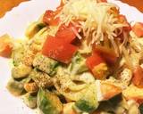 べらぅま！アボカドと玉子のクリームパスタ作り方15写真