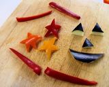 おばけ大集合のハロウィンピザ作り方4写真