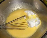 ふわふわノンオイル黒豆シフォンケーキ作り方3写真