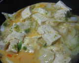 豆腐と白菜のこぶおろし卵とじ作り方4写真