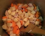 給食のカレーのルー作り方6写真