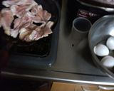 余った焼き肉のタレで　手羽元と卵の煮物　作り方2写真