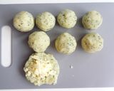 チーズがとろける　ポテトチーズボール作り方3写真