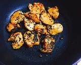 香ばしい♡ 黒ゴマ甘ダレチキン♬作り方6写真