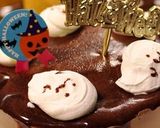 かぼちゃチーズ＆チョコムースの２層ケーキ作り方12写真