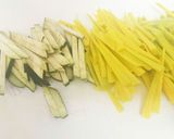 簡単☆なすとコリンキー(南瓜)のきんぴら作り方1写真
