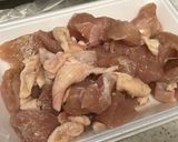 むね肉で❤️しっとり❤️照り焼きチキン作り方1写真