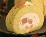 シャリシャリ梨のロールケーキ作り方39写真