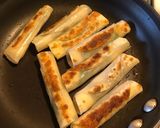 余った餃子の皮で★簡単★大葉チーズ巻き作り方10写真
