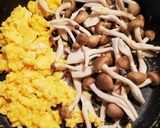 ニラ玉しめじ作り方3写真