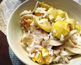 メープルで栗の炊き込みご飯作り方5写真