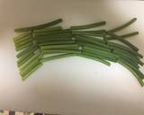 旦那のおつまみ！ニンニクの芽梅肉和え作り方2写真