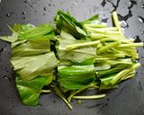 簡単小鉢！空芯菜のオイスタ炒め作り方1写真