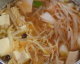 具沢山✿豆腐ともやし 野菜の味噌煮込み✿作り方4写真