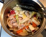 薩摩芋こぶおろし*優しいクリームシチュー作り方6写真